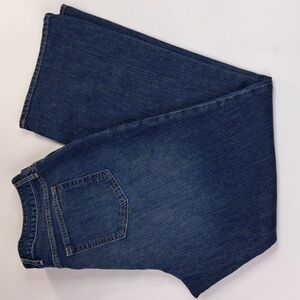 Eddie Bauer Natural Fit Bootcut Blue Jeans Size  18